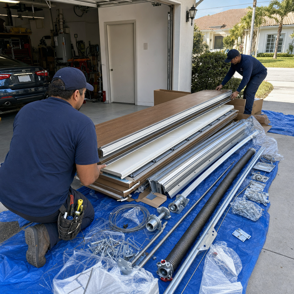 professional garage door installation service