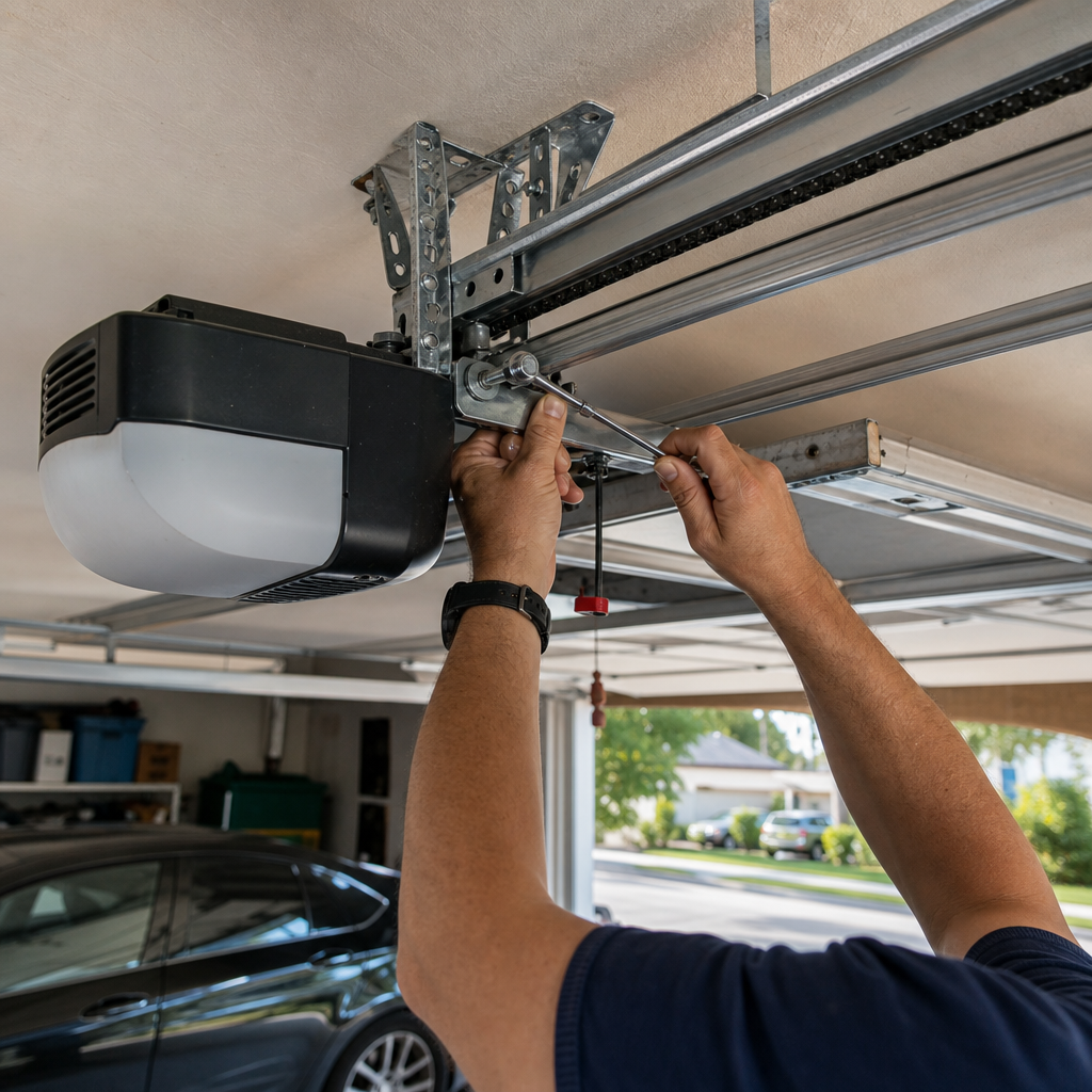 professional garage door opener service