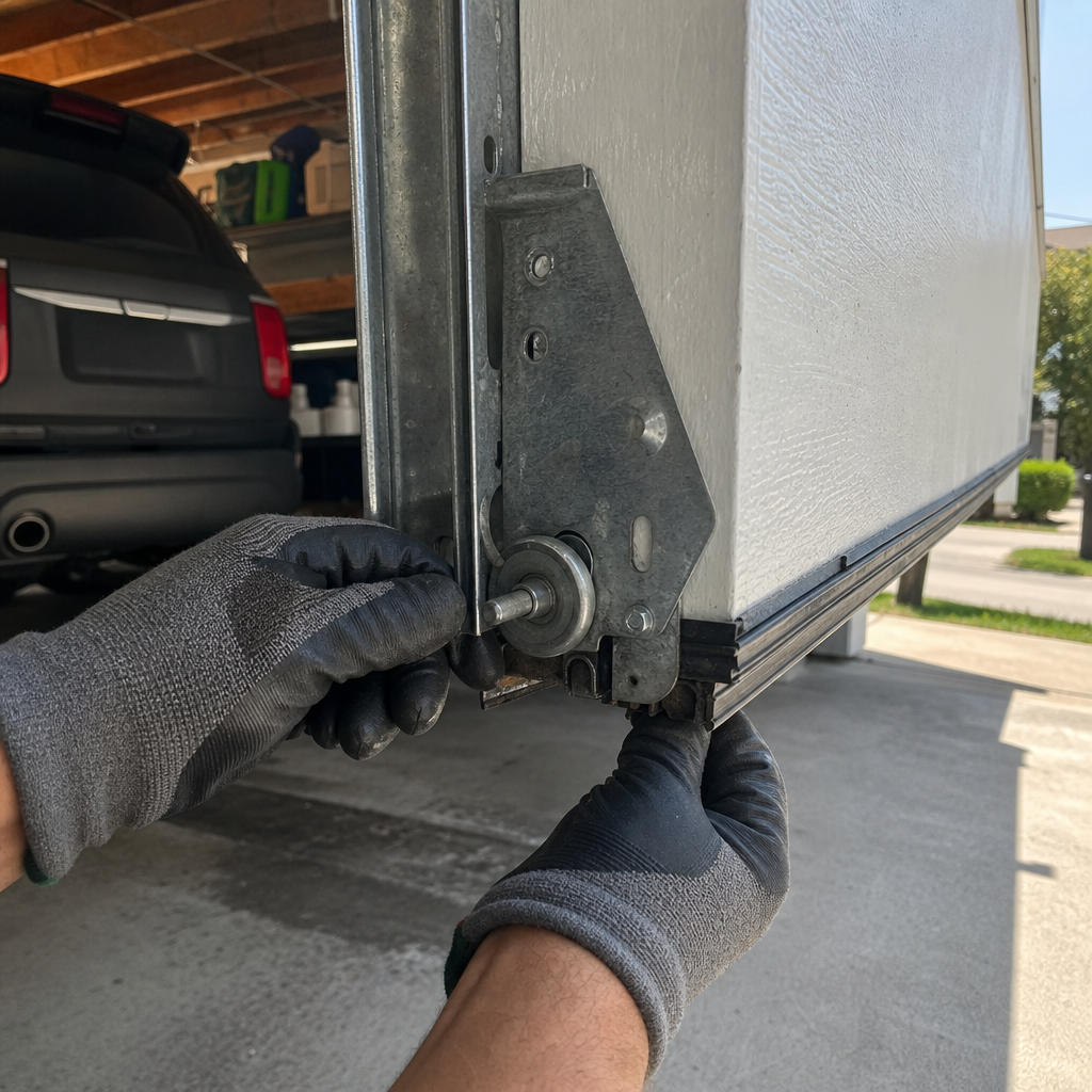 Garage door roller repair, emergency service, professional technician in Fort Lauderdale, FL